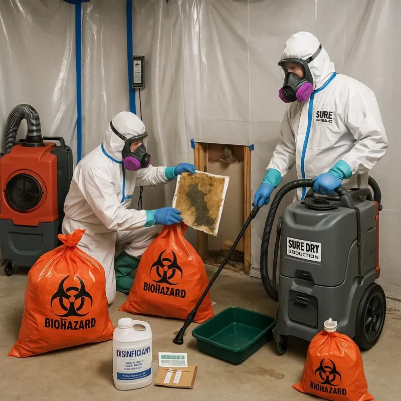 Contaminated Water Handling Protocols process in Lone Jack, MO